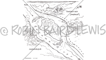 Ferguson Map Illustration