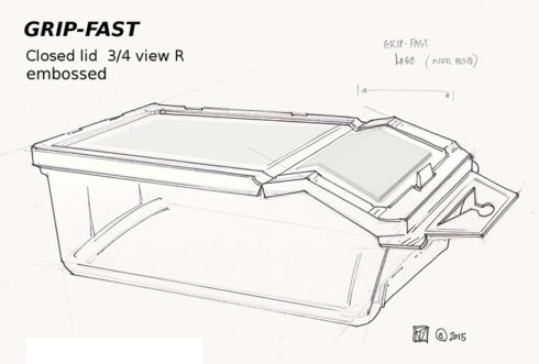 Grip Fast Product Drawing
