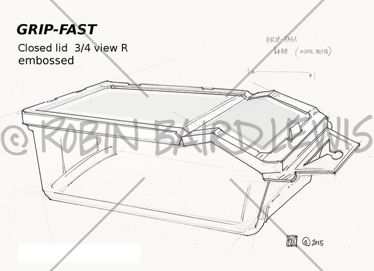 Grip Fast Product Drawing