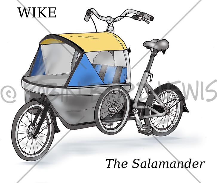 Wike Salamander Product Drawing